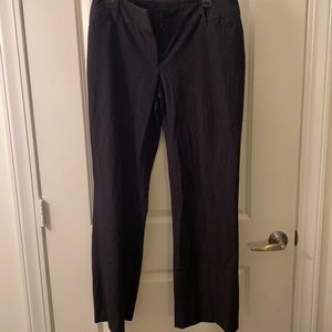 Rafaella black and grey stripe dress pants